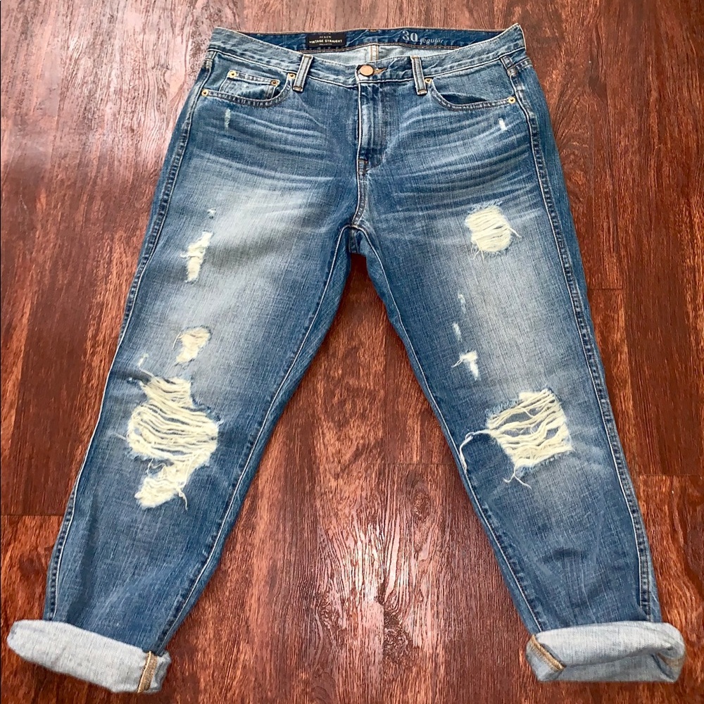 Jcrew Denim Boyfriend Jeans